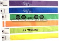 Pulseira Inviolável Controlo de Acesso 25mm